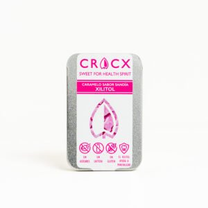 CRACX Sandía | Cristales de Xilitol | Hidrata · Protege · Fortalece
